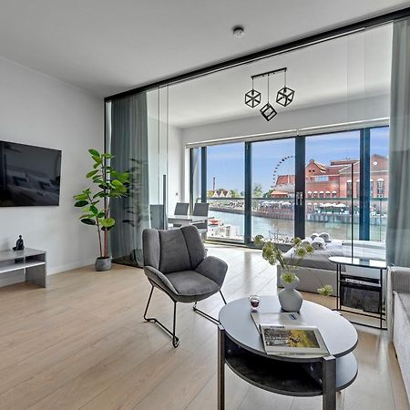 Symfonia Amazing River View Apartment By Downtown Apartments Danzig Exterior foto