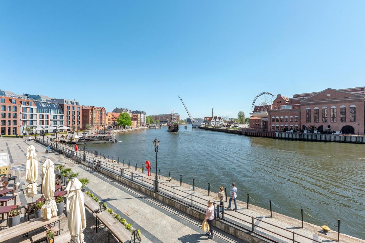Symfonia Amazing River View Apartment By Downtown Apartments Danzig Exterior foto